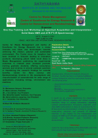 One Day Training cum Workshop on Spectrum Acquisition and Interpretation -Solid State NMR and ATR FT-IR Spectroscopy 2024 Training Cum Workshop Poster